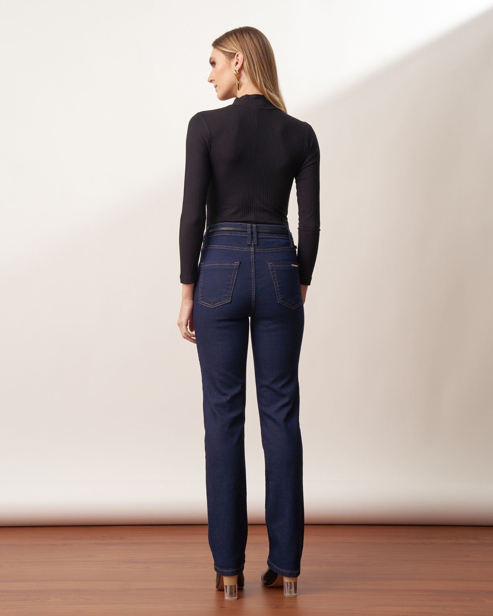 Calça Reta Jeans 4.1