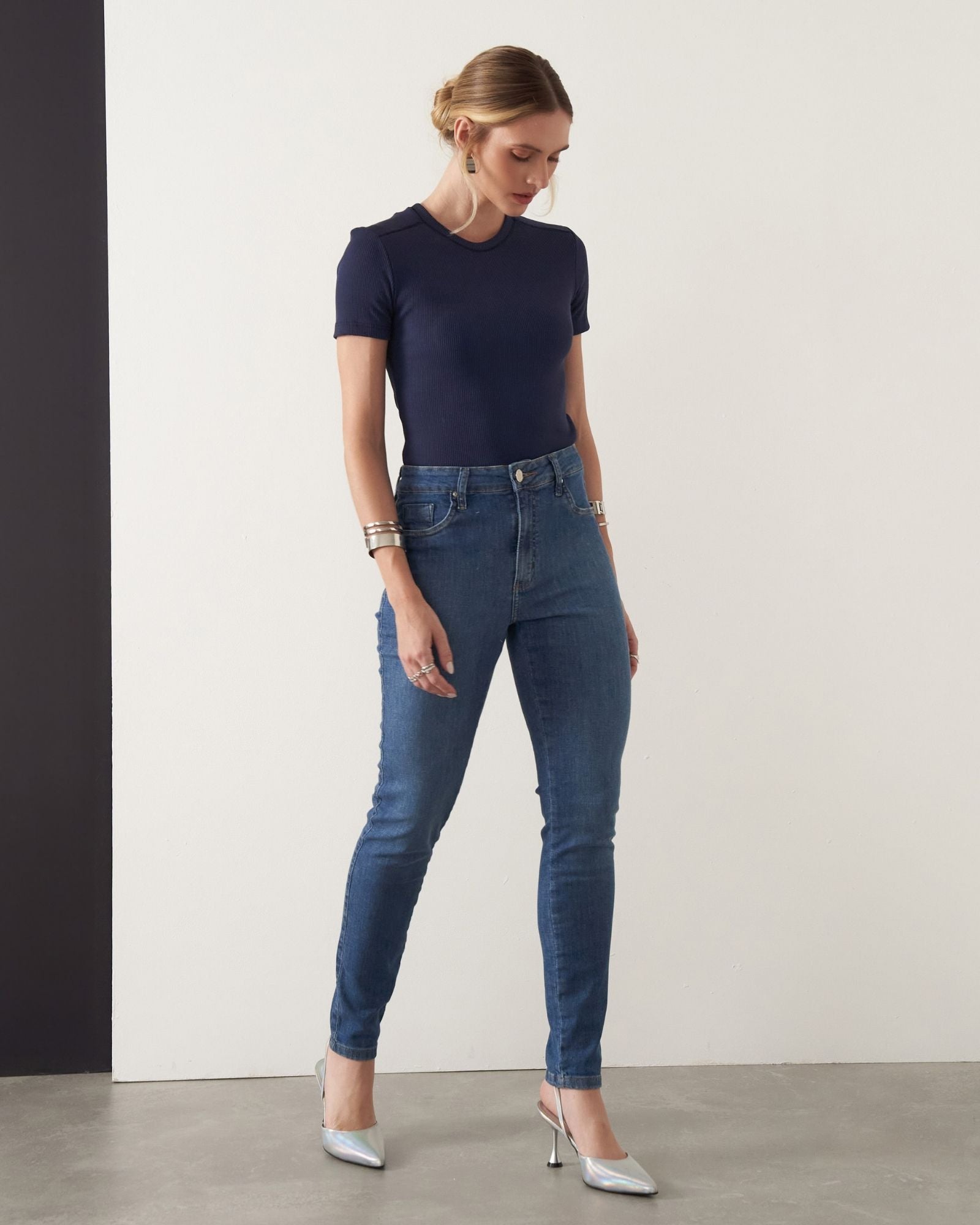 Calça Jeans Skinny 3+ Tamanhos